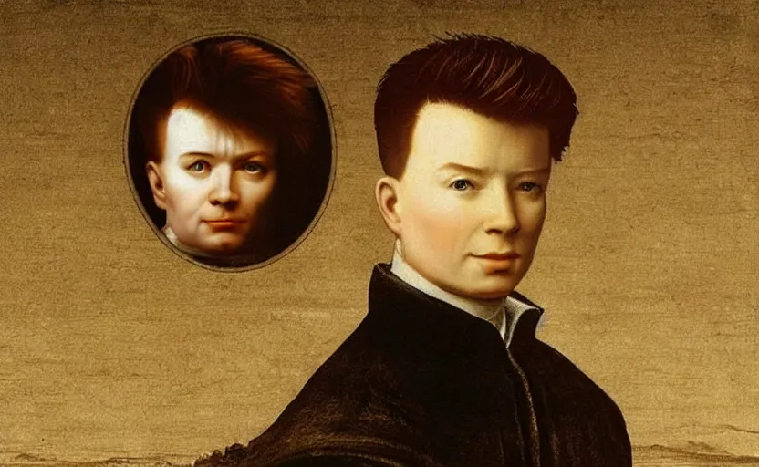 Image similar to Rickroll by Da Vinci