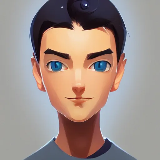 Image similar to face icon stylized minimalist nintendo ds, loftis, cory behance hd by jesper ejsing, by rhads, makoto shinkai and lois van baarle, ilya kuvshinov, rossdraws global illumination