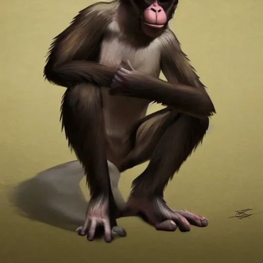 Prompt: Monkey boy+artstation+concept art