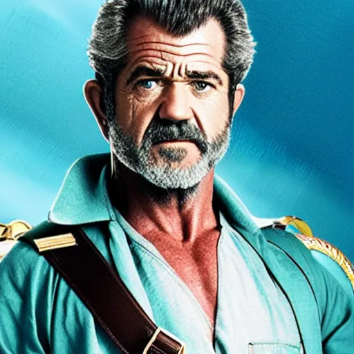 Prompt: mel gibson is hatsune miku