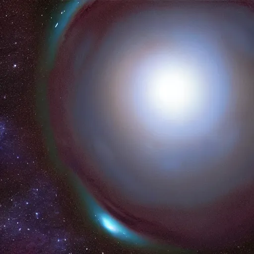 Prompt: alien planet, photographed by James Webb telescope
