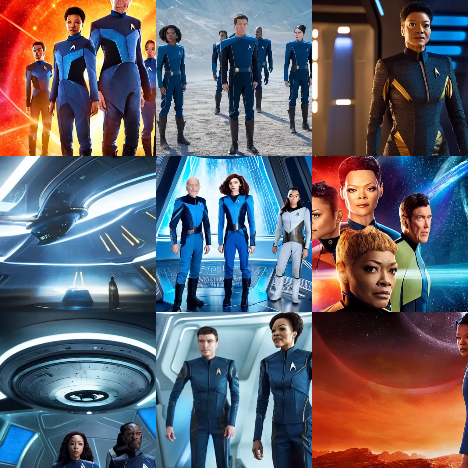 Prompt: Promotional image from Star Trek: Discovery (2017)