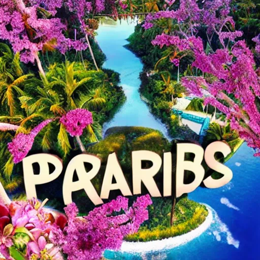 Image similar to paradise utopia