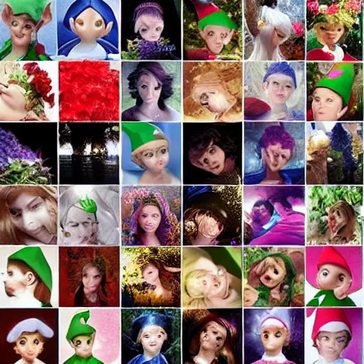 Image similar to instagram, beautiful elf