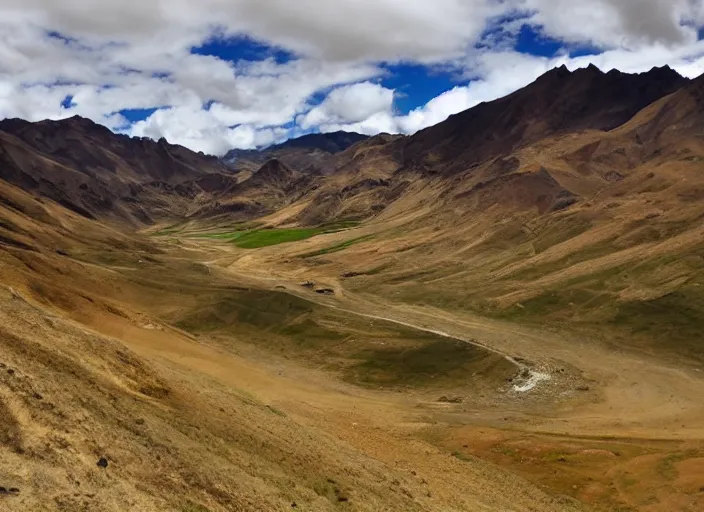 Image similar to beautiful Peruvian Andean landscape