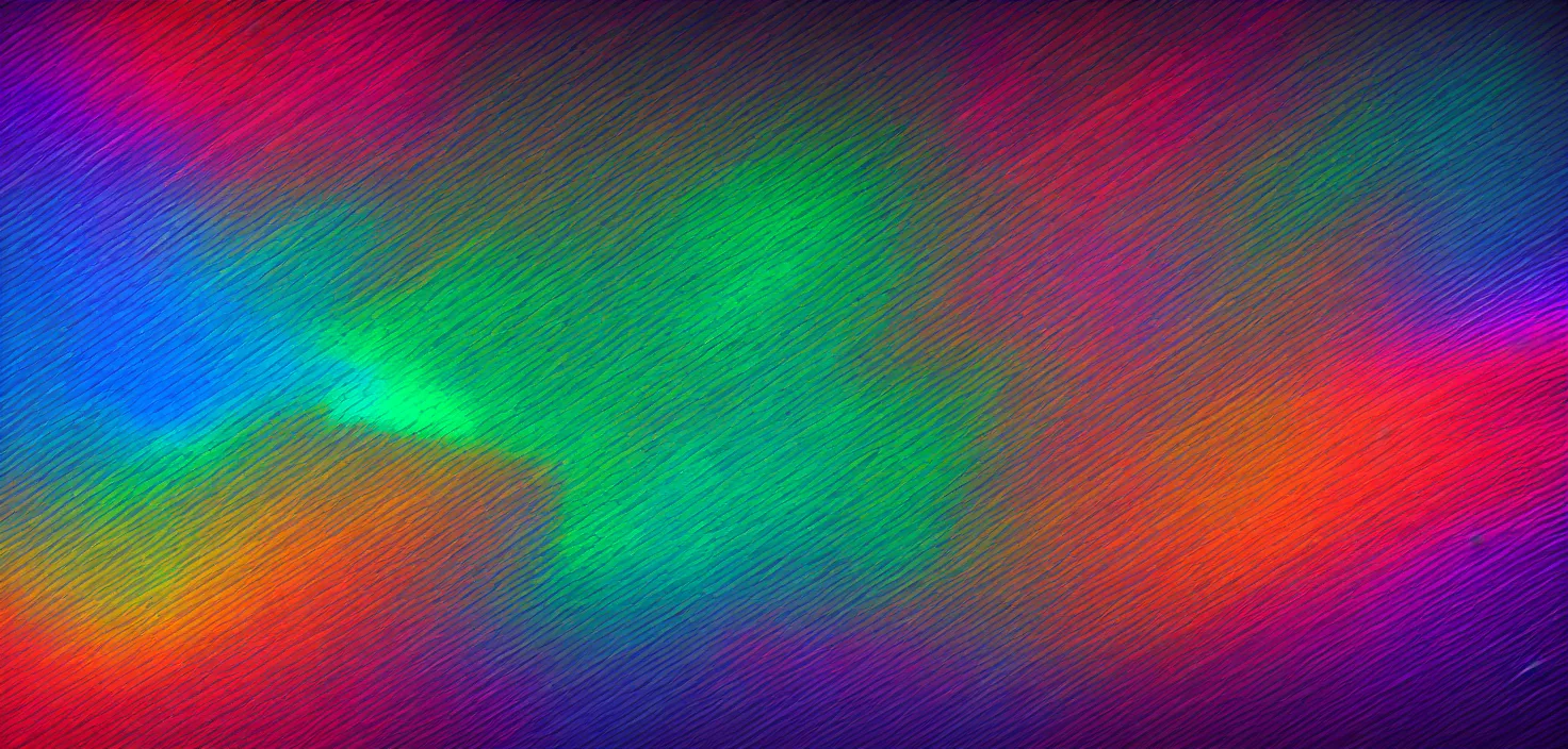 Image similar to deep colors, rainbow, vivid, brilliant, colored, bright, polychromatic, glowing neon, geometric, dark, mist Art of Illusion, Artrift, finalRender, Flickr, IMAX, Polycount, r/Art, shadow depth, Sketchfab, Sketchlab, Substance Designer, VRay, depth of field, subtractive lighting, naive art