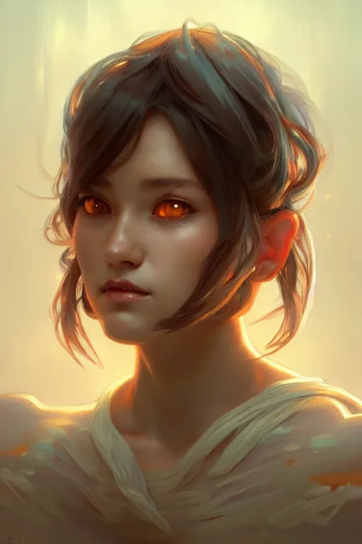 Image similar to clear portrait of a tiny cute bacteria concept charakter, cottagecore!!, background hyper detailed, character concept, full body, dynamic pose, intricate, elegant, highly detailed, digital painting, artstation, concept art, smooth, sharp focus, illustration, art by artgerm and greg rutkowski and alphonse mucha