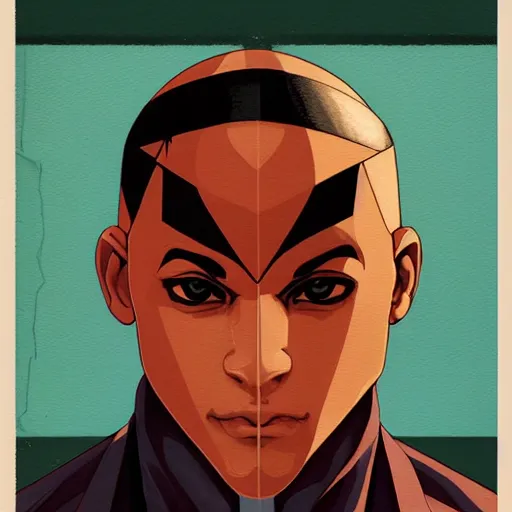 Image similar to Dudley from Street fighter 4 profile picture by Sachin Teng, asymmetrical, Organic Painting , Matte Painting, Powerful, geometric shapes, hard edges, graffiti, street art:2 by Sachin Teng:4