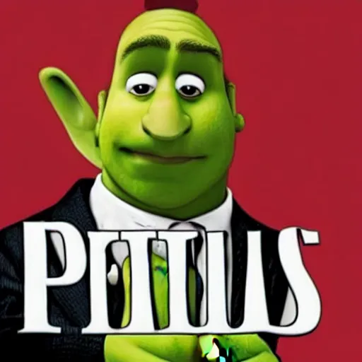 Image similar to Better call saul with shrek face