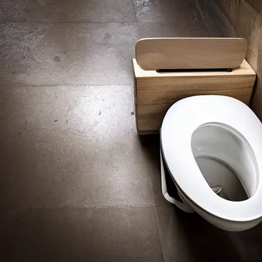 Image similar to broken toilet