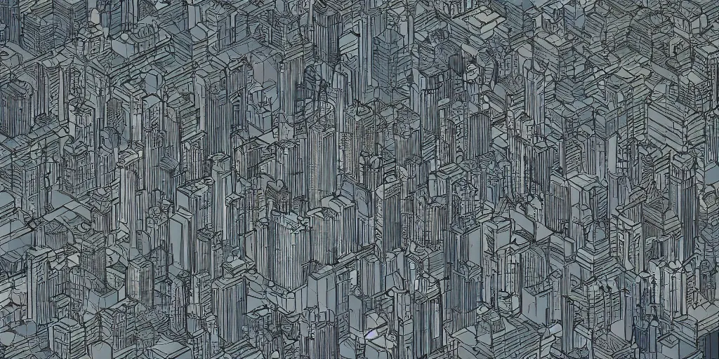 Image similar to city design by yuumei