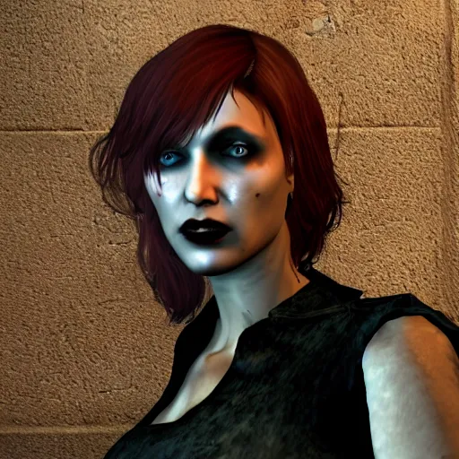 Image similar to jeanette voerman, vampire the masquerade bloodlines, troika games, vtmb, vtm
