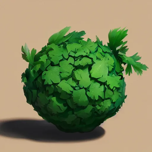 Image similar to a pokemon made of cilantro by Stanley Artgerm Lau, WLOP, Rossdraws, ArtStation, CGSociety, concept art, cgsociety, octane render, trending on artstation, artstationHD, artstationHQ, unreal engine, 4k, 8k,