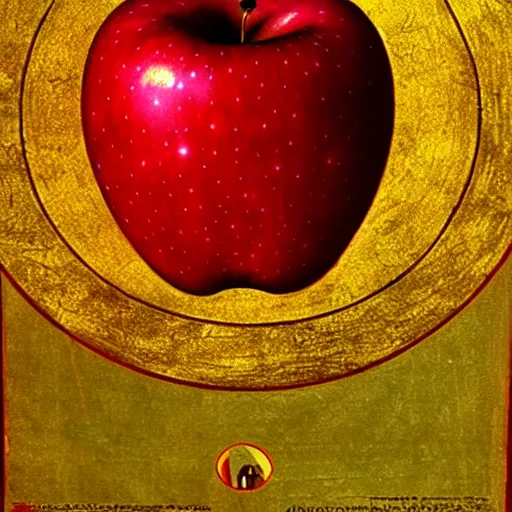 Prompt: apple of god