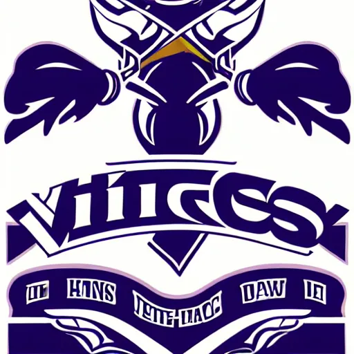 Image similar to sports logo detailed vector vikings