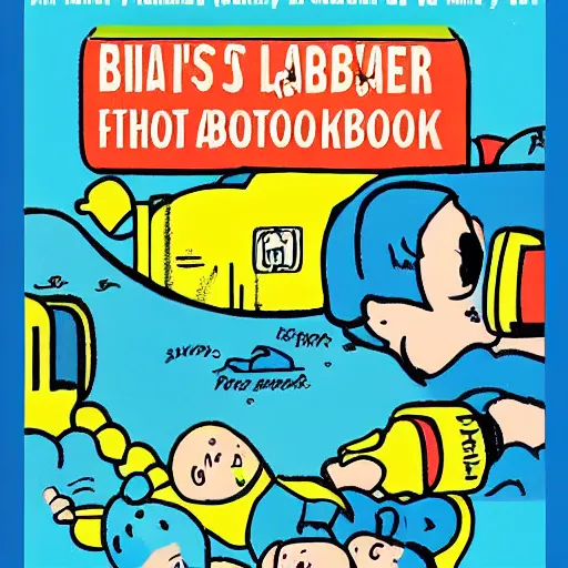 Prompt: Babies first nuclear reactor picture book