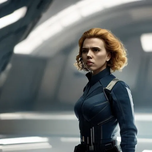 Image similar to a still of Scarlett Johansson in The Expanse (2015)