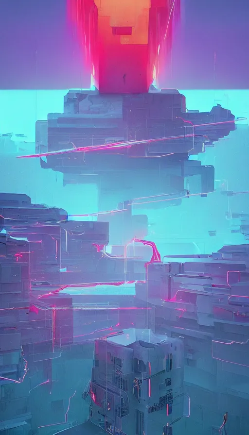 Image similar to rage, by beeple