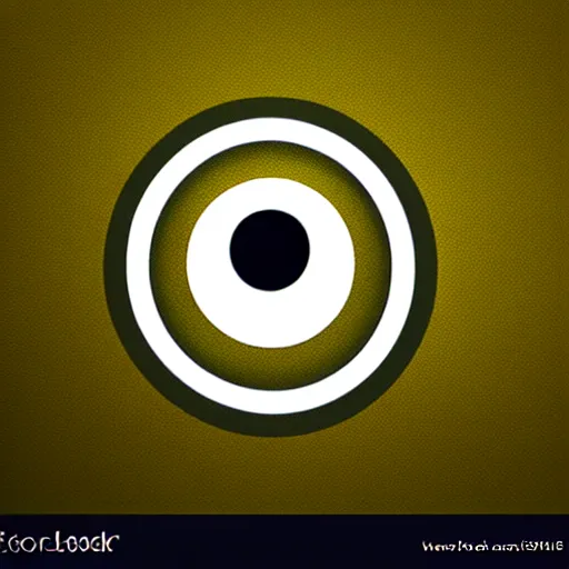 Image similar to eye logo, minimalistic