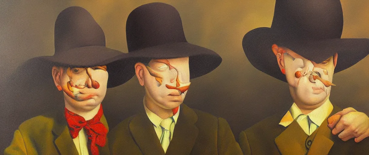 Image similar to WHAT A SHAME detailed and highly reliefed oil painting with canvas texture in style of Magritte, Sascha Schneider, Pollock photorealistic, surrealistic, masterpiece, balanced composition, vivid colors,