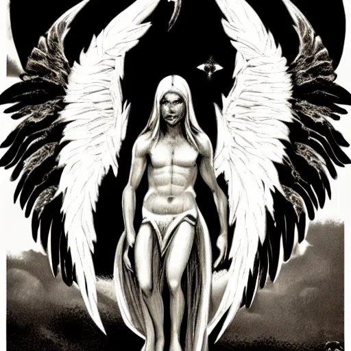Image similar to angel demon
