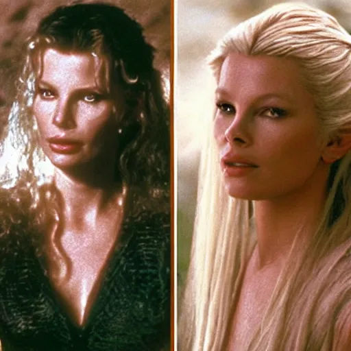 Image similar to kim basinger as galadriel