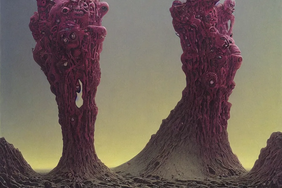 Prompt: the real world, wayne barlowe.