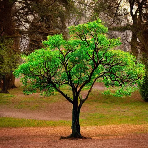 Image similar to a tree shaped like a man