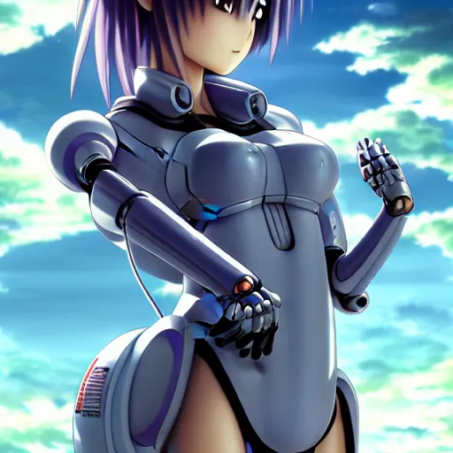 Prompt: Sachiko Miyazaki, female anime character, designated in a futuristic undiscovered earth, year 2099, female robotic android, pretty, attractive, drawn by Kentaro Miura, High Details, Cinematic, WLOP, Rossdraws, James Jean, Andrei Riabovitchev, Marc Simonetti, Yoshitaka Amano, Thomas Kinkade, Makoto Shinkai, ArtStation, CGSociety, intricate, highly detailed, shot from the ground by Yoshiyuki Sadamoto, Howl's Moving Castle, tranquil divine observer Nymph by ismail inceoglu nicolas, takashi murakami, samori dragan bibin hans thoma greg rutkowski Alexandros Pyromallis Nekro Rene Margitte illustrated, official anime key media, 8k UHD official screenshot, digital painting, artstation, official media, anime key visual, concept art, rich vivid colors, ambient lighting, sharp focus, illustration, art by Artgerm, Makoto Shinkai, Ilya Kuvshinov, Lois Van Baarle, and Rossdraws