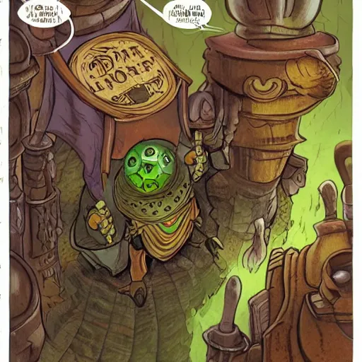 Prompt: one health potion, closeup, dungeons and dragons, by tony diterlizzi