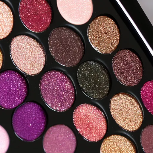 Image similar to high - end cosmetic photography close up of sprinkles mascara