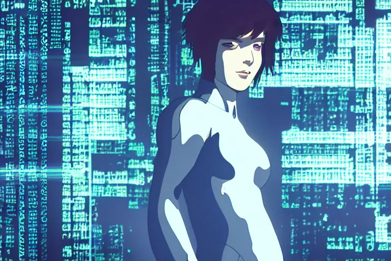 Image similar to ghost in the shell as sysadmin