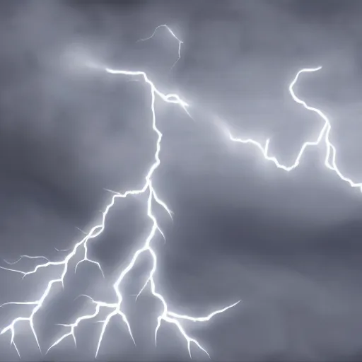 Image similar to Zeus ridding the lightning bolt, digital art, realism