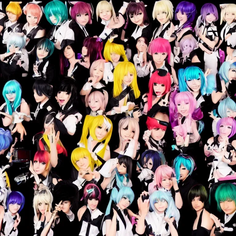 Prompt: vocaloid in real life