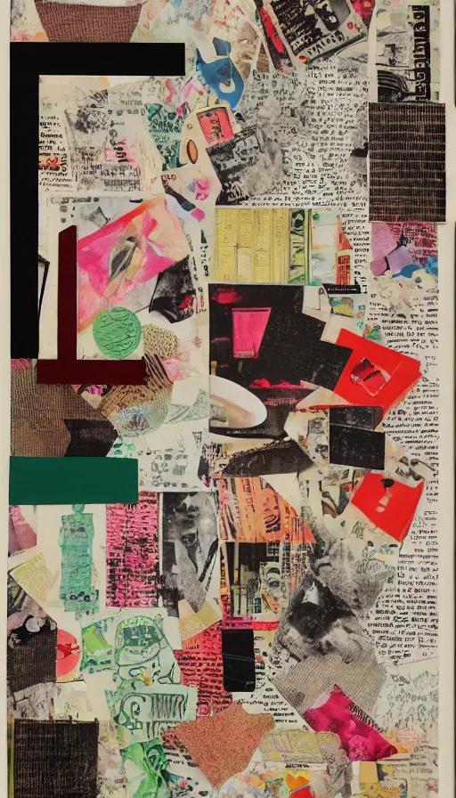 Image similar to a avant - garde scrapbook by jake fried, bhare, odious, superrare trending, scrapbook paper collage, sharp focus, soft light
