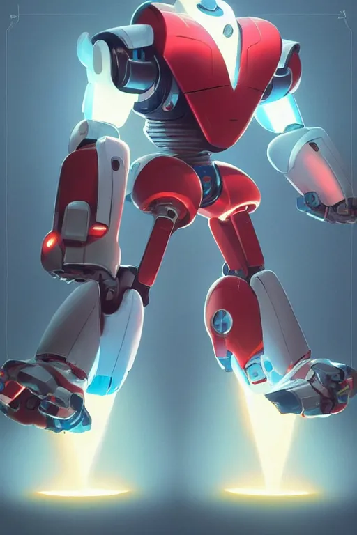 Image similar to metabots medabots medarotto medarot robot minimalist comics, behance hd by jesper ejsing, by rhads, makoto shinkai and lois van baarle, ilya kuvshinov, rossdraws global illumination ray tracing hdr radiating a glowing aura