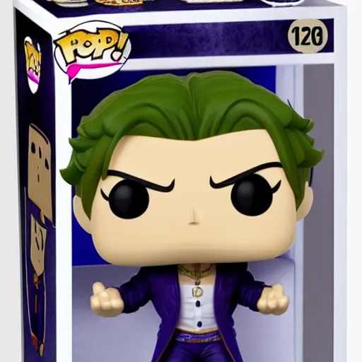 Image similar to jojos bizarre adventure, funko pop