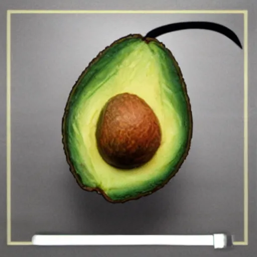 Prompt: an avocado chuck norris