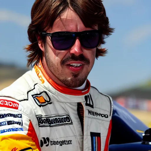 Prompt: fernando alonso