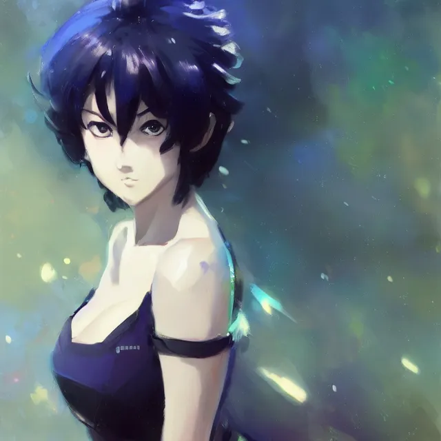 Prompt: fubuki, digital art by greg ruthowski, ruan jia, makoto shinkai, trending on pixiv, pixiv fanbox, danbooru, beautiful drawing