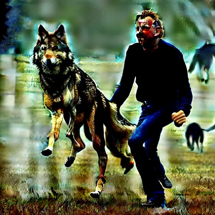 Image similar to kevin costner dancing with wolves, photo, hd, cinematic, national geographic, 1 6 k