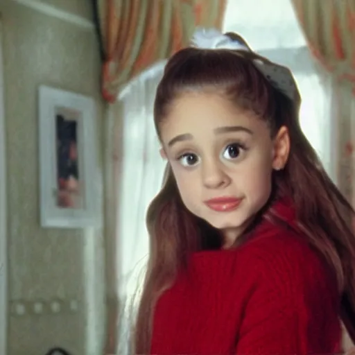 Image similar to Ariana Grande in the movie home alone