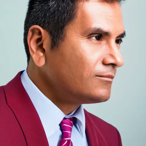 Image similar to Ecuadorian man, corporate portait, headshot, profile