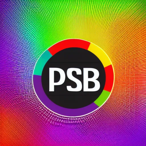 Prompt: web design agency logo vector colourful