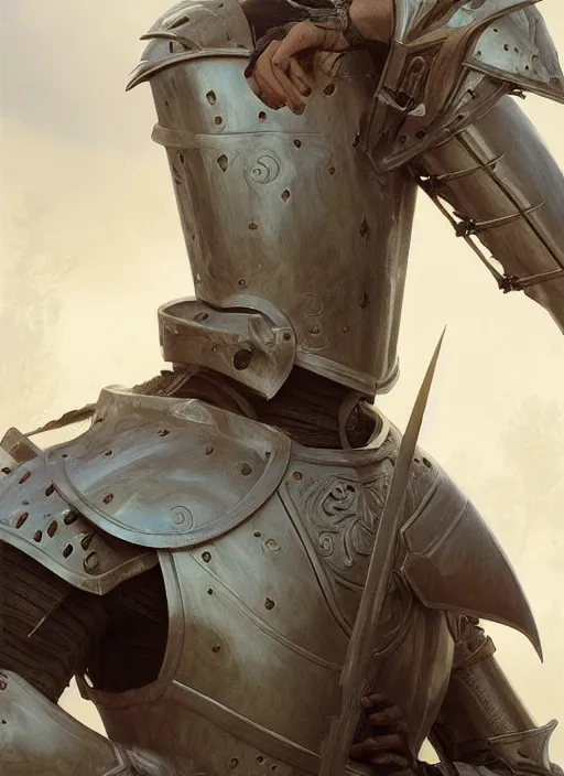 Prompt: handsome male knight in armor, emotional screaming!! murky sandy dusty atmosphere, wind blowing, portrait, fairytale, physical mental perfection, symmetrical! intricate, romanticism, highly detailed, biblical divine holy perfection!! digital painting, artstation, concept art, smooth, sharp focus, by artgerm and greg rutkowski and alphonse mucha