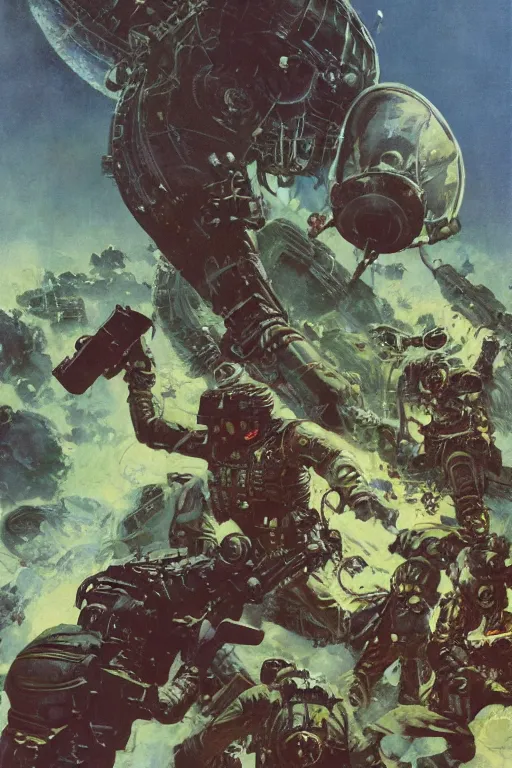 Image similar to huge slimy salamander attacks moon base, soldiers, laser beams, dynamic action, by norman rockwell, jack kirby, jon berkey, earle bergey, craig mullins, ruan jia, jeremy mann, tom lovell, marvel, astounding stories, 5 0 s pulp illustration, scifi, fantasy