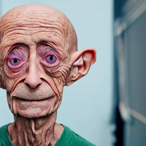 Image similar to man with progeria