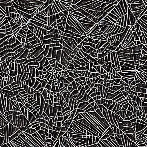 Image similar to an autostereogram of a spider