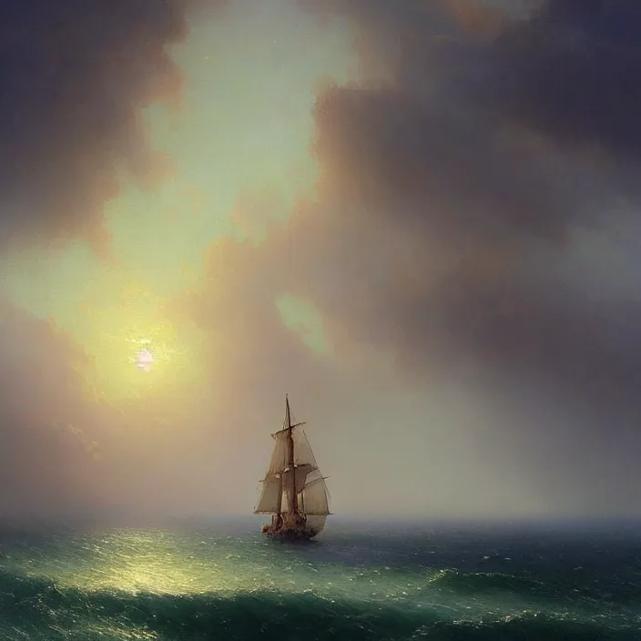 Prompt: a beautiful painting of the world tree on the red sea by ivan aivazovsky and greg rutkowski! and james gurney, in style of impressionism. highly detailed face. fantasy, elden ring, hyper detailed, sharp focus, soft light. ray tracing. trending on artstation.