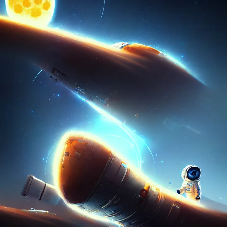 Prompt: epic professional digital art of 🚀 🌕 🌏 🔥 , best on artstation, cgsociety, wlop, cosmic, epic, stunning, gorgeous, much detail, much wow, masterpiece